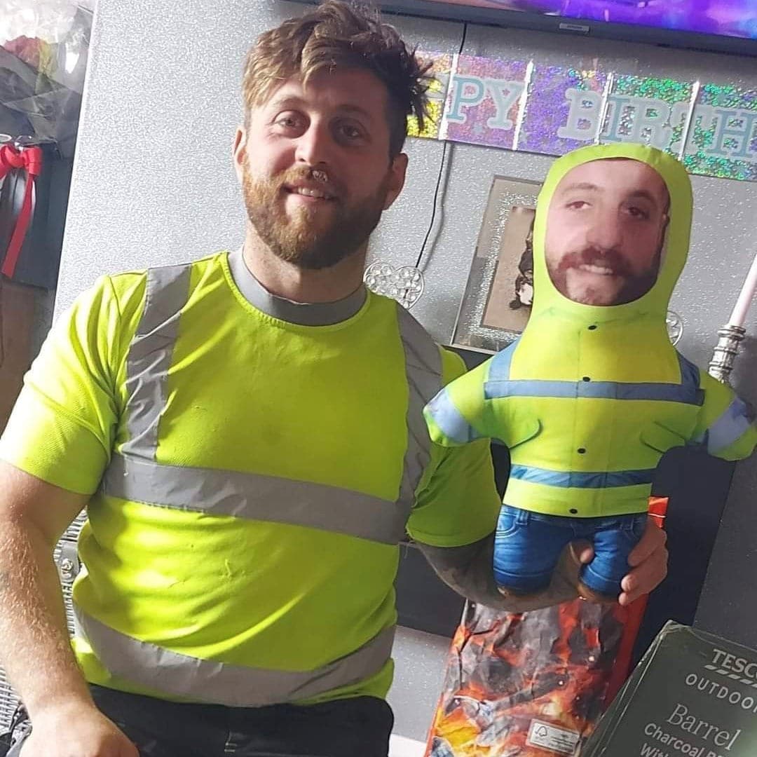 Hi-Vis Builder - Personalised Mini Me Doll