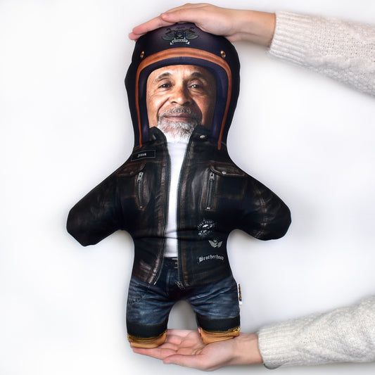 Biker - Personalised Mini Me Doll