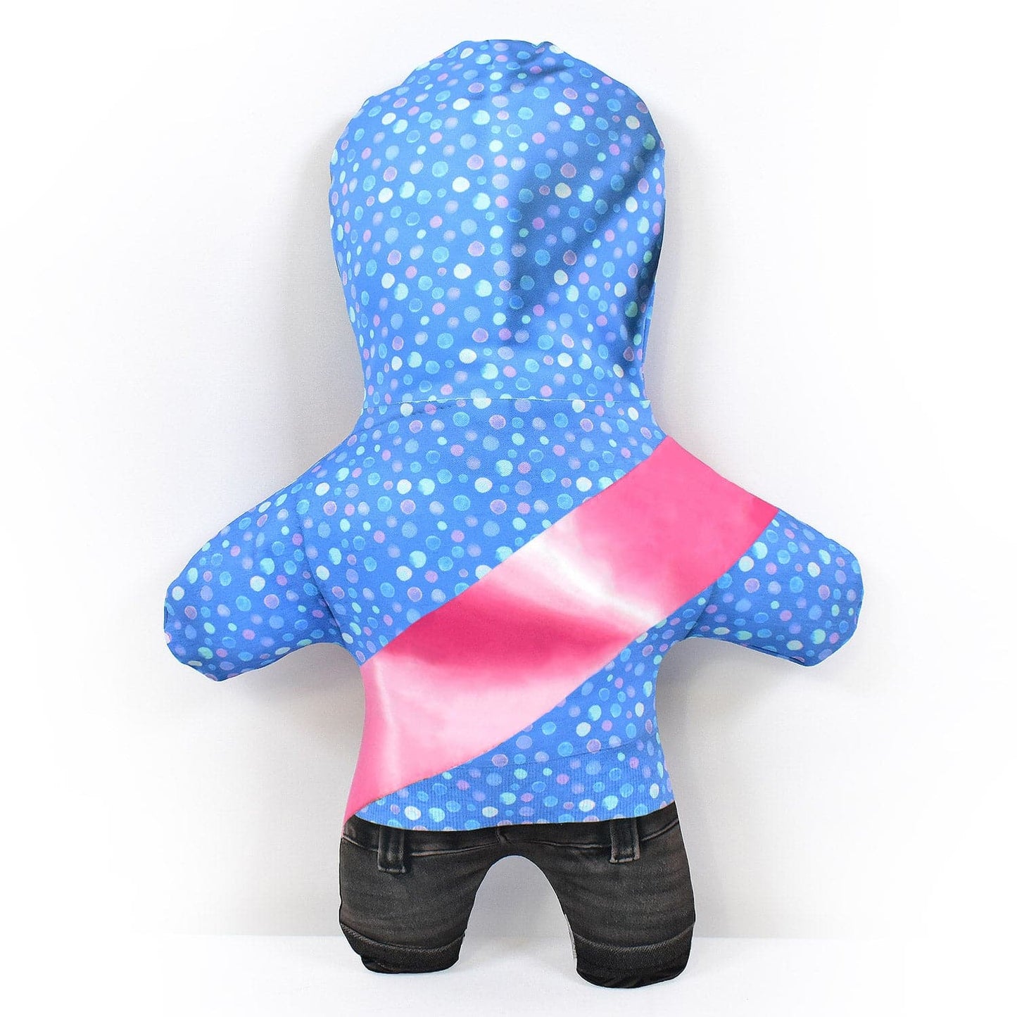 Birthday Sash - Dot Hoodie - Personalised Mini Me Doll