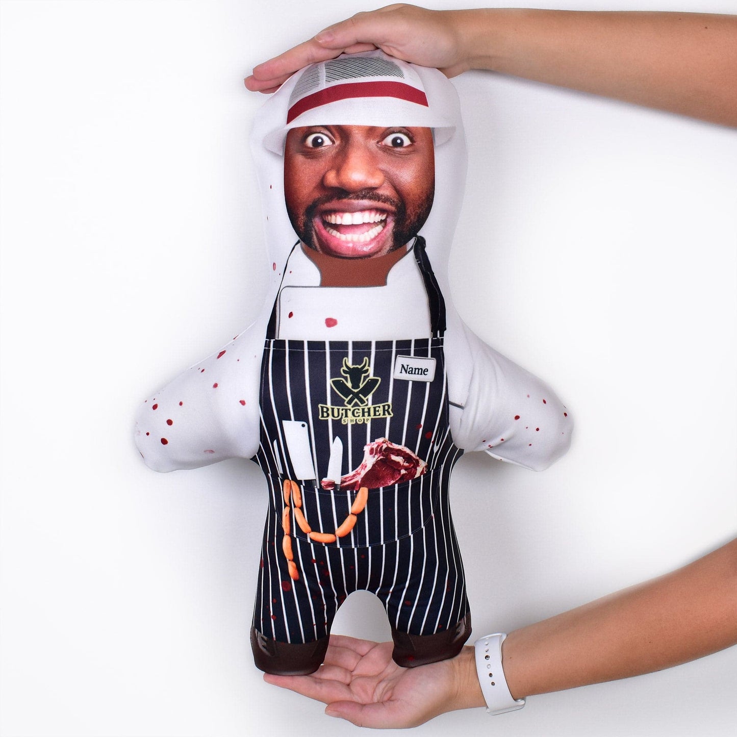 Butcher - 2 Styles - Personalised Mini Me Doll