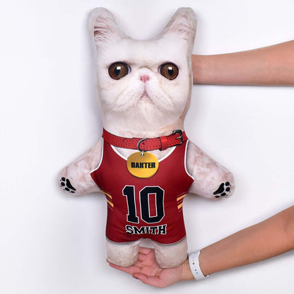 Basketball Jersey - 6 Fur Variants - Shape One - Personalised Pet Mini Me