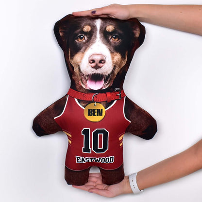 Basketball Jersey - 6 Fur Variants - Shape Two - Personalised Pet Mini Me