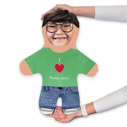 I Love Top - Custom - Personalised Mini Me Doll