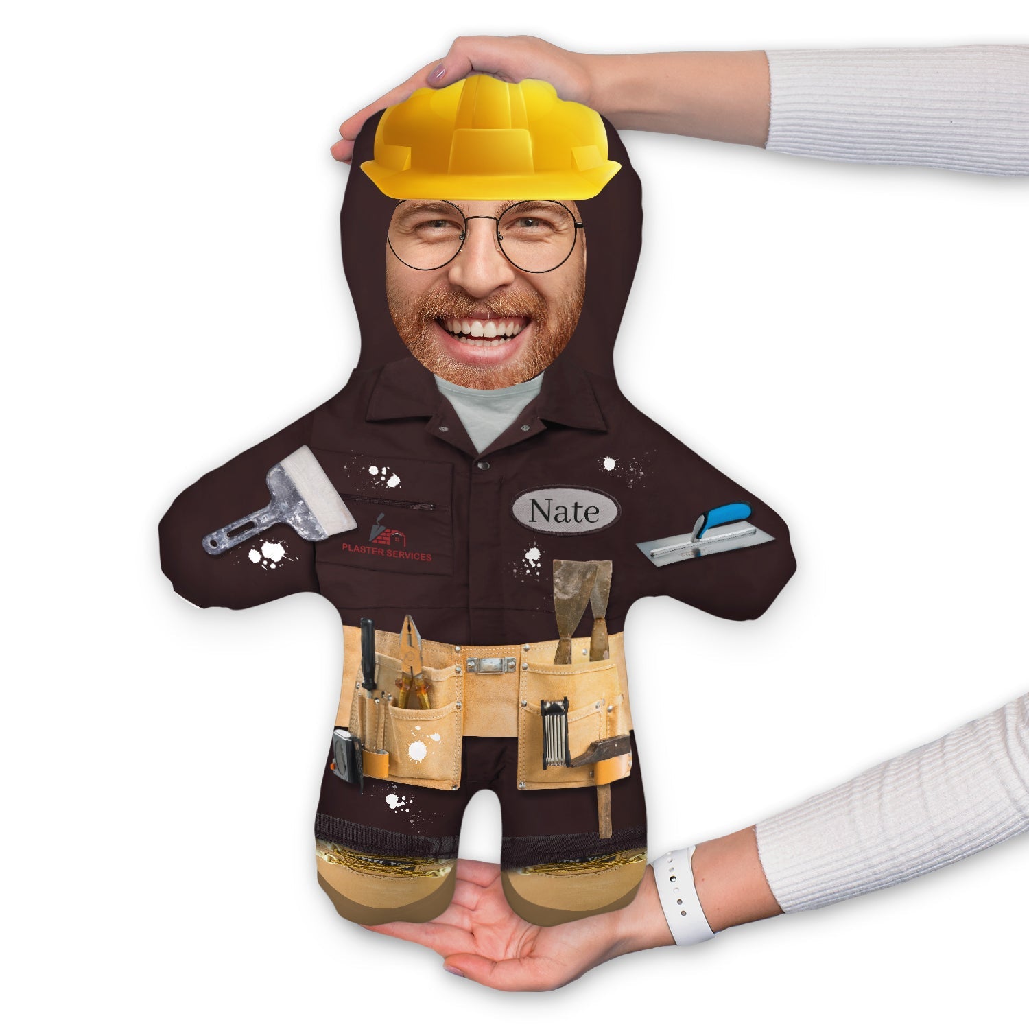 Plasterer - Mini Me Personalised Doll