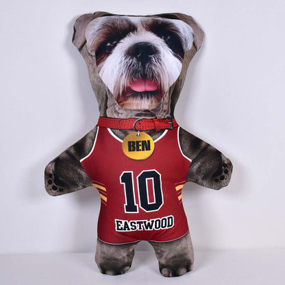 Basketball Jersey - 6 Fur Variants - Shape Two - Personalised Pet Mini Me