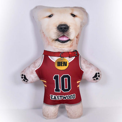 Basketball Jersey - 6 Fur Variants - Shape Two - Personalised Pet Mini Me